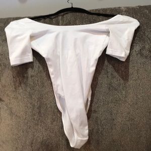 American apparel scoop body suit xs